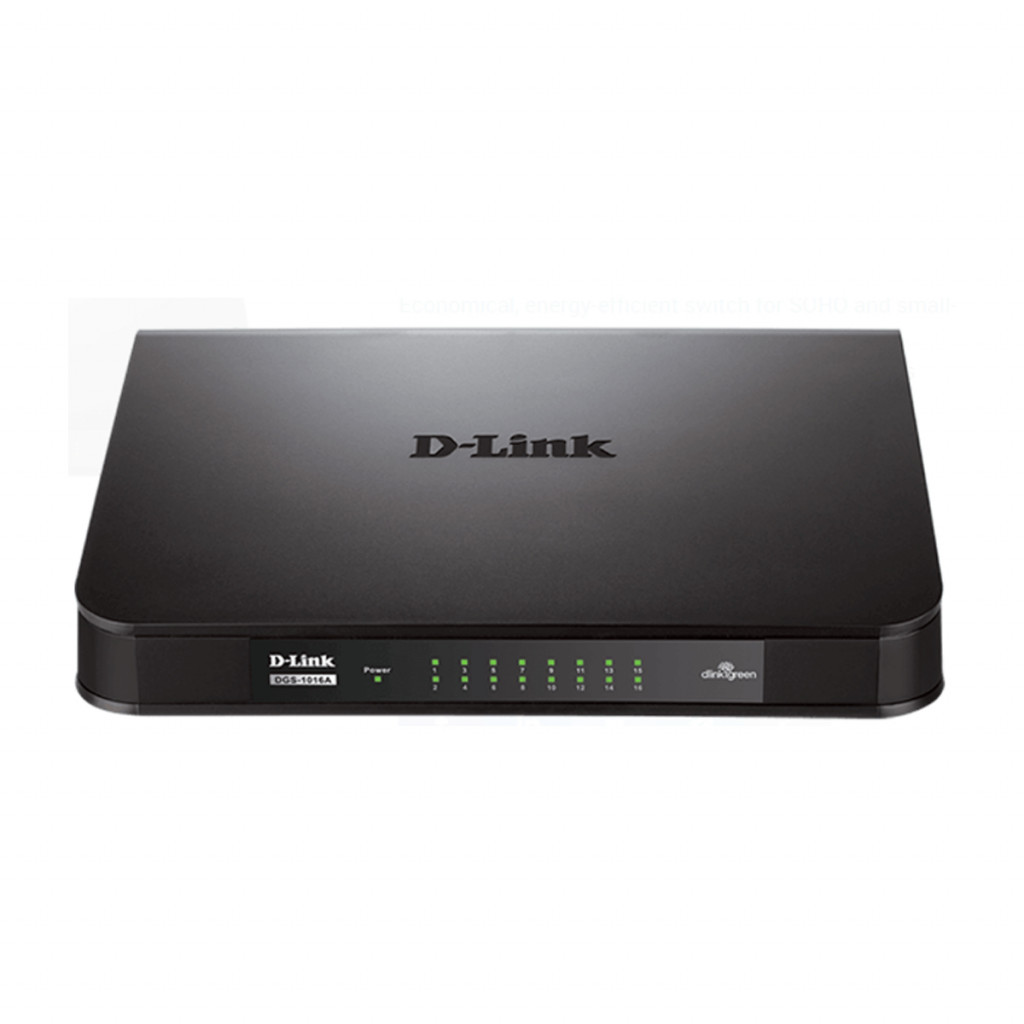 سوئیچ شبکه 16 پورت دی لینک مدل DGS-1016A